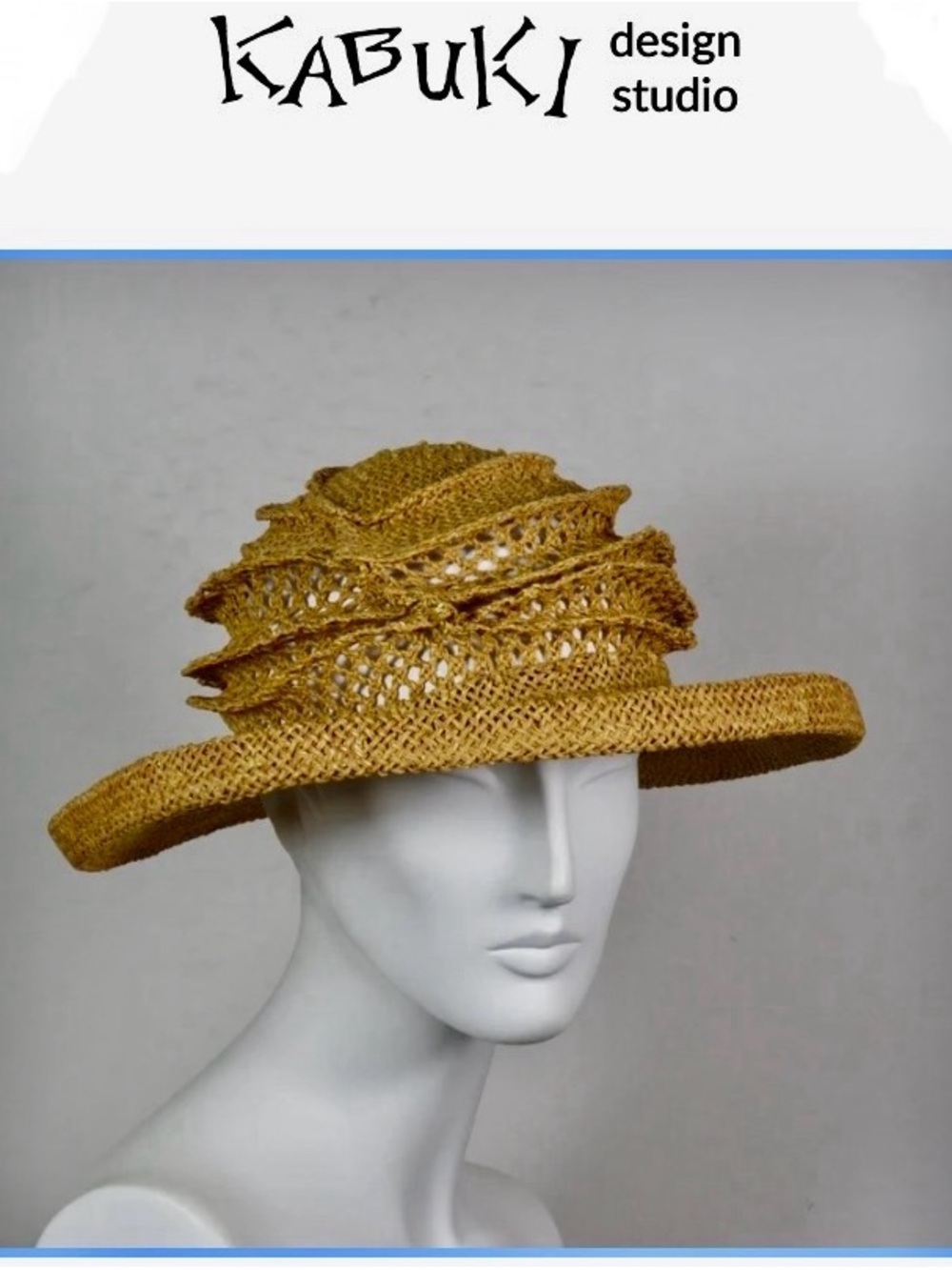 KABUKI Hats by Tracy Thomson